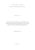 Analiza utjecaja brojača vremena na semaforiziranim raskrižjima u funkciji protočnosti i sigurnosti prometa