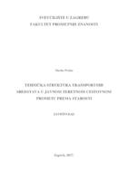 Tehnička struktura transportnih sredstava u javnom teretnom cestovnom prometu prema starosti