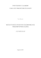 Mogućnosti i postupci eliminiranja nekurentnih zaliha