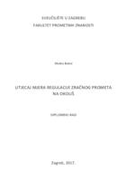 Utjecaj mjera regulacije zračnog prometa na okoliš