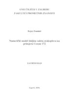 Numerički model duljine zaleta zrakoplova na primjeru Cessne 172