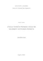 Utjecaj tehničkih preinaka vozila na sigurnost cestovnog prometa