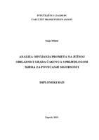 Analiza odvijanja prometa na južnoj obilaznici grada Čakovca s prijedlogom mjera za povećanje sigurnosti