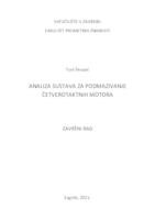 Analiza sustava za podmazivanje četverotaktnih motora