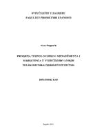 Primjena tehnologijskog menadžmenta i marketinga u vodećim hrvatskim telekomunikacijskim poduzećima