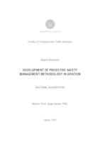 Development of Predictive Safety Management Methodology in Aviation