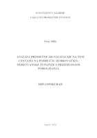 Analiza prometne signalizacije na TEM cestama na području dubrovačko-neretvanske županije s prijedlogom poboljšanja