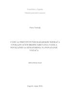 Utjecaj preventivnih radarskih mjerača s pokazivačem brzine kretanja vozila povezanih sa semaforima na ponašanje vozača