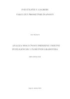 Analiza mogućnosti primjene umjetne inteligencije u pametnim gradovima