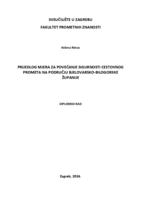 Prijedlog mjera za povećanje sigurnosti cestovnog prometa na području Bjelovarsko-bilogorske županije