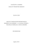 Analiza s prijedlogom rekonstrukcije raskrižja Ulice Zrinskih-Ul. Alojzija Stepinca-Trg kralja Tomislava u Novoj Gradiški