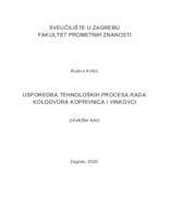 prikaz prve stranice dokumenta Usporedba tehnoloških procesa rada kolodvora Koprivnica i Vinkovci