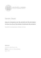 prikaz prve stranice dokumenta Analiza organizacije željezničkog prijevoznika: studija slučaja Švicarske Federalne željeznice