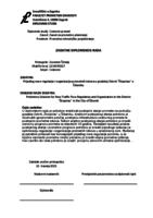 prikaz prve stranice dokumenta Prijedlog nove regulacije i organizacije prometnih tokova u gradskoj četvrti "Škopinac" u Šibeniku