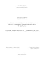 prikaz prve stranice dokumenta Proces planiranja komercijalnog leta zrakoplova