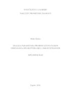 prikaz prve stranice dokumenta Analiza parametara probnih letova nakon održavanja helikoptera Bell 206B III Jetranger