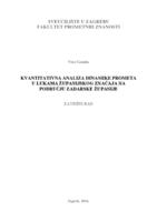 prikaz prve stranice dokumenta Kvantitativna analiza dinamike prometa u županijskim lukama na području Zadarske županije